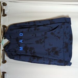 Disney Neff Hoodie Mad Wnderland Tie Dye Hooded Cheshire Cat Graphic unisex